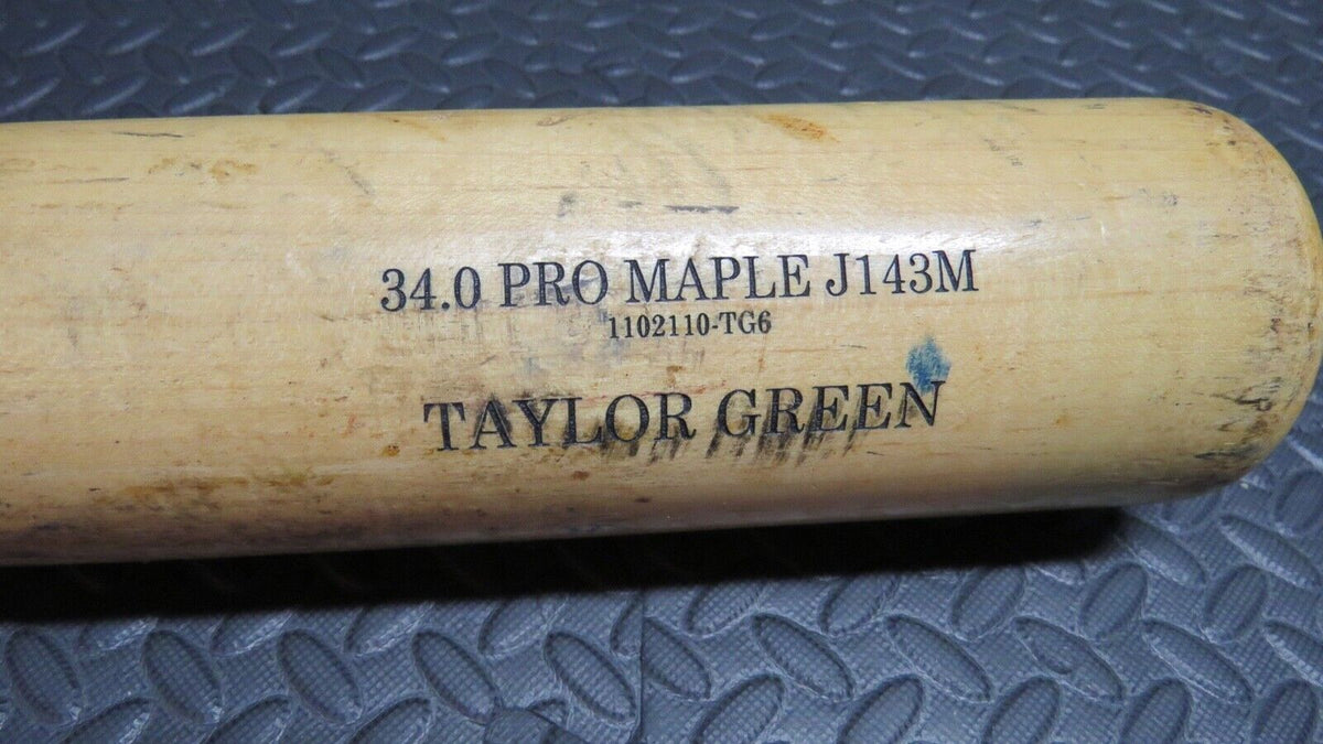 Taylor Green Milwaukee Brewers Game Used Old Hickory Pro MLB Baseball –  Collectible Notes