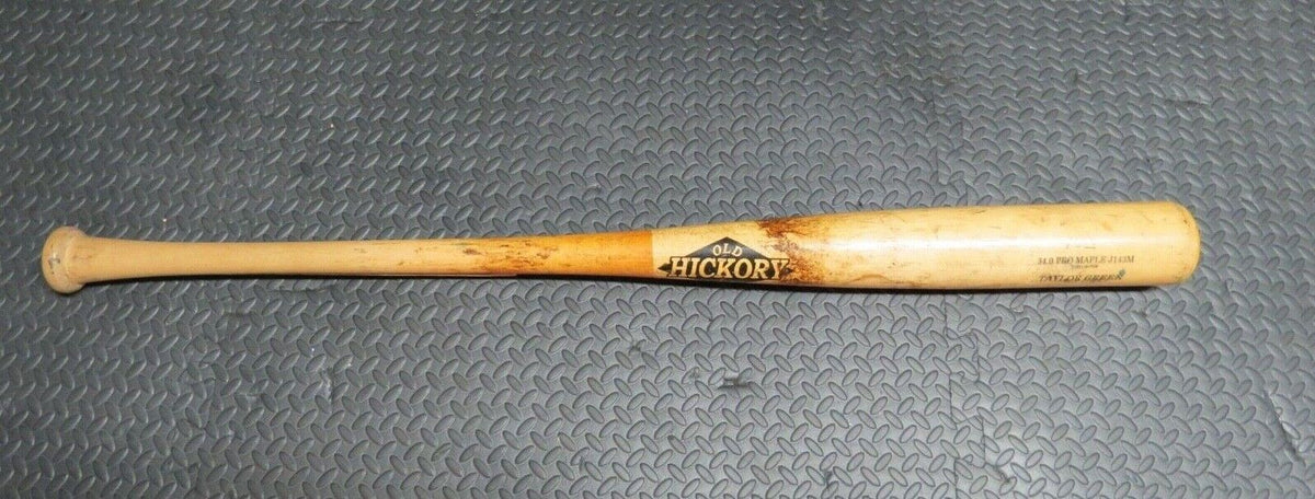 Taylor Green Milwaukee Brewers Game Used Old Hickory Pro MLB Baseball –  Collectible Notes