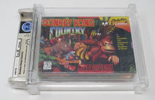 Load image into Gallery viewer, New Donkey Kong Country 1 Super Nintendo Factory Sealed Video Game Wata 7.0 A