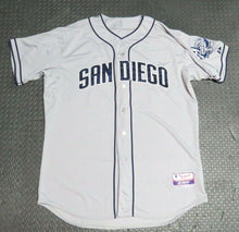 Load image into Gallery viewer, 2012 John Baker San Diego Padres Game Used Worn MLB Baseball Jersey! Rare Style!