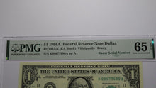 Load image into Gallery viewer, 2 $1 1985 &amp; 1988 Matching Radar Serial Numbers Federal Reserve Bank Note Bills