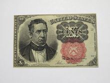 Load image into Gallery viewer, 1874 $.10 Fifth Issue Fractional Currency Obsolete Bank Note Bill 5th Issue XF+