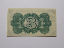 Load image into Gallery viewer, $.03 1870&#39;s Poughkeepsie New York Obsolete Currency Note Eastman College UNC++