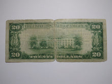 Load image into Gallery viewer, $20 1929 Hartford Connecticut CT National Currency Bank Note Bill Charter #1338