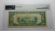 Load image into Gallery viewer, $20 1929 Kingfisher Oklahoma OK National Currency Bank Note Bill #9954 VF20 PMG