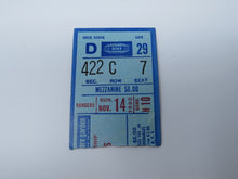 Load image into Gallery viewer, November 14 1982 Rangers Edmonton Oilers Hockey Ticket Stub Wayne Gretzky 2 Goal