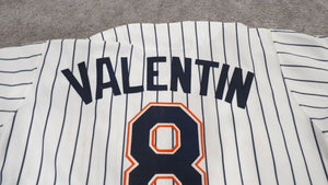 1992 Jose Valentin San Diego Padres Game Used Worn Issued MLB Baseball Jersey!