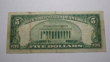 Load image into Gallery viewer, $5 1929 Livonia New York NY National Currency Bank Note Bill Charter #13006 VF!