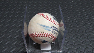 2019 Adam Eaton Washington Nationals Game Used Foul Baseball Zack Godley D-Backs