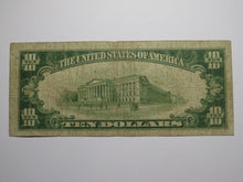 Load image into Gallery viewer, $10 1929 Springfield Massachusetts MA National Currency Bank Note Bill Ch #4907