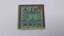 Load image into Gallery viewer, December 28, 1969 New York Rangers Vs. Los Angeles Kings NHL Hockey Ticket Stub