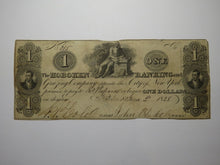 Load image into Gallery viewer, $1 1828 Hoboken New Jersey NJ Obsolete Currency Bank Note Bill Grazing Company!