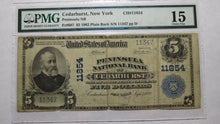 Load image into Gallery viewer, $5 1902 Cedarhurst New York NY National Currency Bank Note Bill Ch. #11854 PMG