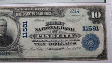 Load image into Gallery viewer, $10 1902 Pine City Minnesota MN National Currency Bank Note Bill #11581 F15 PMG