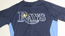 Load image into Gallery viewer, 2010 Randy Choate Tampa Bay Rays Game Used Worn ST MLB Baseball Jersey!