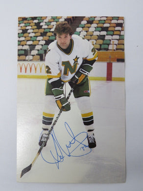 Dan Mandich Minnesota North Stars Signed Autographed Original NHL 5X3 Photo