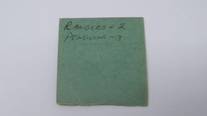 December 26, 1969 New York Rangers Vs. Pittsburgh Penguins Hockey Ticket Stub