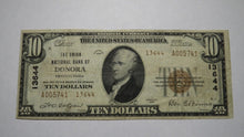 Load image into Gallery viewer, $10 1929 Donora Pennsylvania PA National Currency Bank Note Bill! Ch. #13644 VF