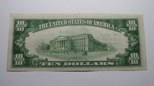 $10 1929 Midland Pennsylvania PA National Currency Bank Note Bill! Ch #8311 XF!