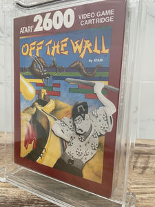 Unopened Off The Wall Atari 2600 Sealed Video Game! Wata Graded 9.4 Seal A++