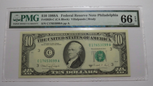 Load image into Gallery viewer, $10 1988-A Federal Reserve Bank Note Bill PMG Graded Gem Uncirculated 66EPQ!