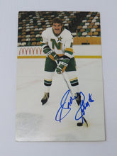 Load image into Gallery viewer, Gordie Roberts Minnesota North Stars Signed Autographed Original NHL 5X3 Photo