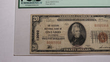 Load image into Gallery viewer, $20 1929 Ontario California CA National Currency Bank Note Bill! Ch. #13092 F12