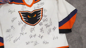 1997-98 Philadelphia Phantoms Authentic AHL Team Signed Hockey Jersey! Boucher