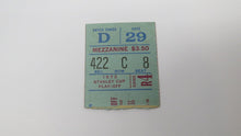 Load image into Gallery viewer, April 20, 1972 New York Rangers Vs Chicago Blackhawks Playoff Hockey Ticket Stub