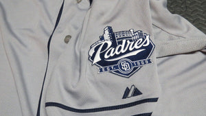 2012 John Baker San Diego Padres Game Used Worn MLB Baseball Jersey! Rare Style!