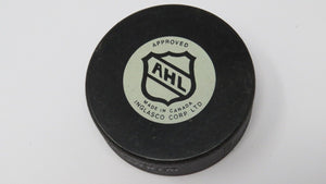 Halifax Citadels AHL Official Viceroy InGlasco Game Puck Defunct Hockey Team