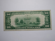 Load image into Gallery viewer, $20 1929 Bucyrus Ohio OH National Currency Bank Note Bill Ch. #3274 Very Fine