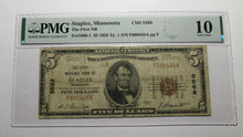 Load image into Gallery viewer, $5 1929 Staples Minnesota MN National Currency Bank Note Bill Ch #5568 VG10 PMG