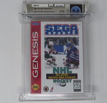 Load image into Gallery viewer, New NHL All Star Hockey &#39;95 Sega Genesis Sealed Video Game Wata Graded 9.2 A