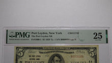 Load image into Gallery viewer, $5 1929 Port Leyden New York NY National Currency Bank Note Bill Ch #11742 VF25