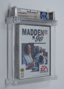 Madden '96 NFL Football Sega Genesis Factory Sealed Video Game Wata Graded 8.5