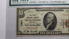 Load image into Gallery viewer, $10 1929 Trumansburg New York NY National Currency Bank Note Bill Ch #7541 VF25