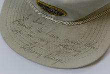 Load image into Gallery viewer, 1974 Gary Player Masters Tournament Match Used Worn Winning Hat Augusta PGA Golf