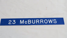 Load image into Gallery viewer, 1995 Gerald McBurrows St. Louis Rams Game Used NFL Locker Room Nameplate!