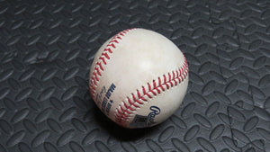 2020 Jose Alvarado Tampa Bay Rays Strikeout Game Used MLB Baseball! Santander