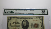 Load image into Gallery viewer, $20 1929 Cedarhurst New York NY National Currency Bank Note Bill #11854 VF25 PMG