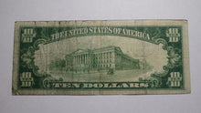 Load image into Gallery viewer, $10 1929 Newton New Jersey NJ National Currency Bank Note Bill! Ch. #925 RARE