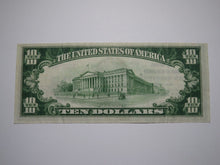 Load image into Gallery viewer, $10 1929 New Brunswick New Jersey National Currency Bank Note Bill Ch. #587 VF++