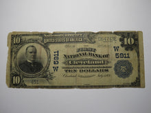 Load image into Gallery viewer, $10 1902 Cleveland Oklahoma OK National Currency Bank Note Bill Ch. 5911 RARE