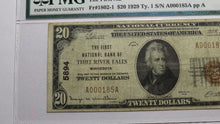 Load image into Gallery viewer, $20 1929 Thief River Falls Minnesota MN National Currency Bank Note Bill #5894