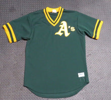 Load image into Gallery viewer, 1987 Dennis Eckersley Oakland A&#39;s Game Used Worn BP Baseball Jersey! Signed MLB