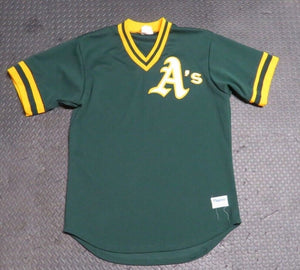 1987 Dennis Eckersley Oakland A's Game Used Worn BP Baseball Jersey! Signed MLB