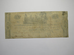 $5 1815 Alexandria Washington D.C. Obsolete Currency Bank Note Bill Merchants