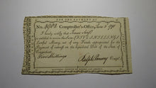 Load image into Gallery viewer, 1791 5 Shillings Connecticut Comptroller&#39;s Office Colonial Currency Note Pomeroy