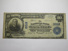 Load image into Gallery viewer, $10 1902 Spring City Pennsylvania PA National Currency Bank Note Bill #2018 FINE